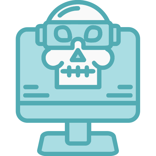 Skull Generic Blue icon