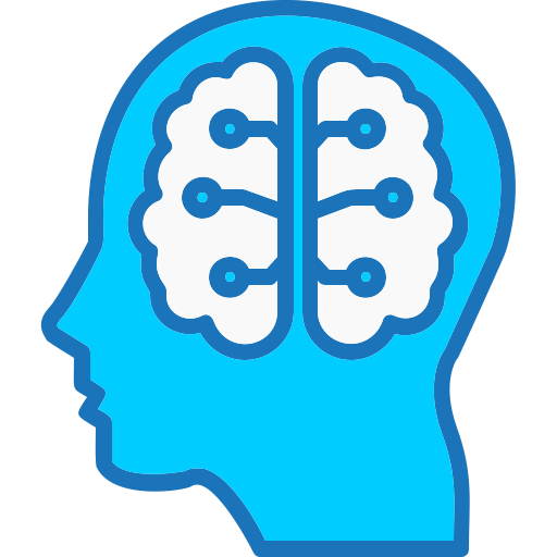 인간의 뇌 Generic Blue icon
