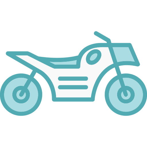 мотоцикл Generic Blue иконка