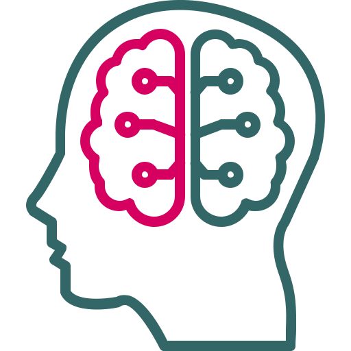 Human brain Generic Outline Color icon