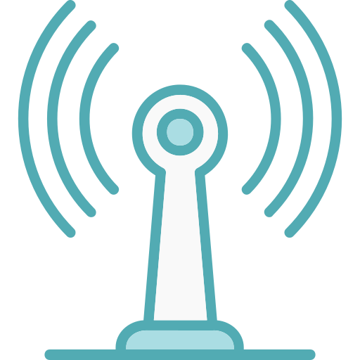 antena de radio Generic Blue icono