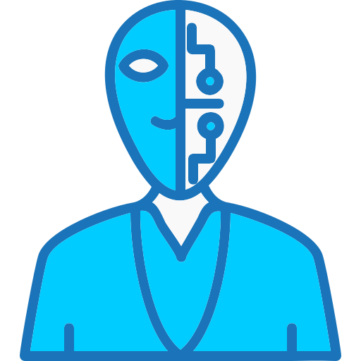 사이보그 Generic Blue icon