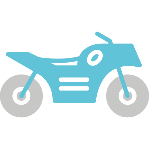 moto Generic Blue icono