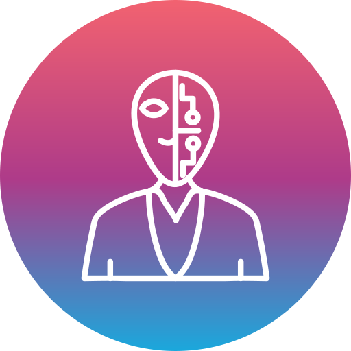 cyborg Generic Flat Gradient icono