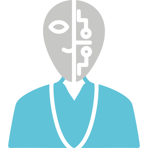 サイボーグ Generic Blue icon