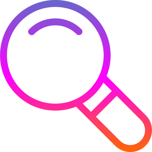 Magnifying glass Generic Gradient icon