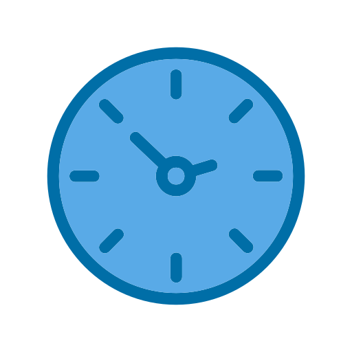 Часы Generic Blue иконка
