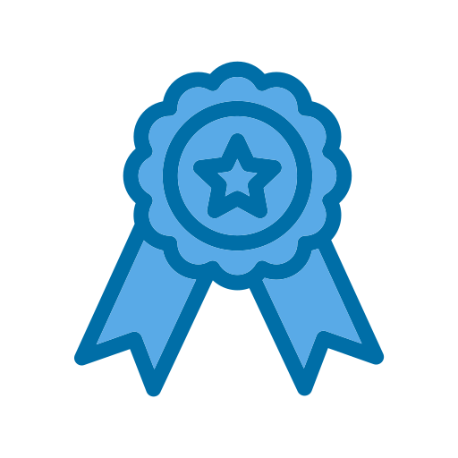 Badge Generic Blue icon