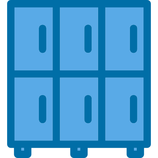 casier Generic Blue Icône
