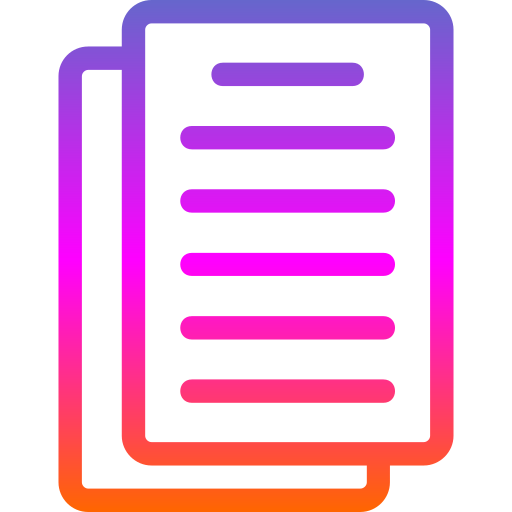 documento Generic Gradient icono