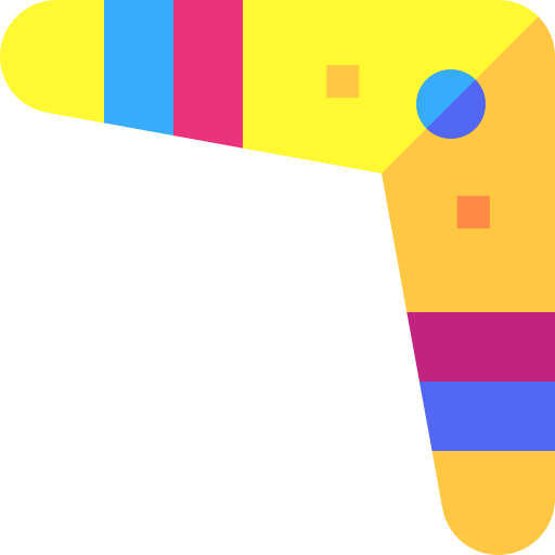 Boomerang Basic Straight Flat icon