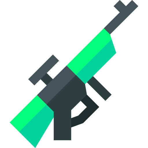 fusil d'assaut Basic Straight Flat Icône