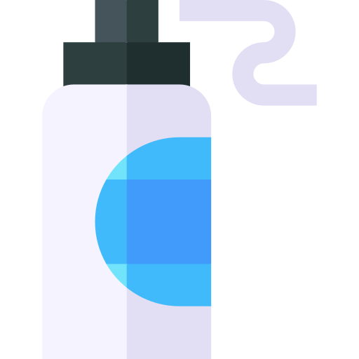 pepperspray Basic Straight Flat icoon