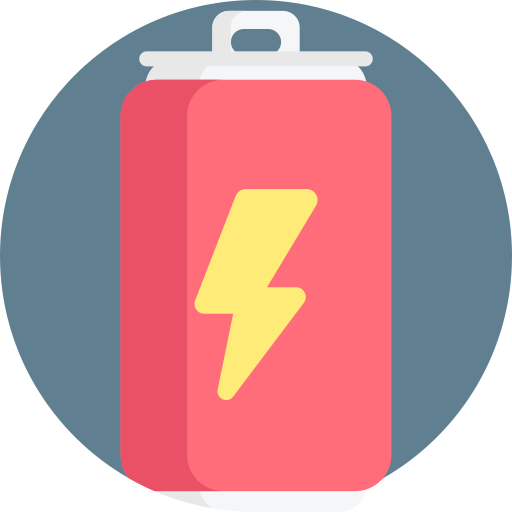 Energy drink Detailed Flat Circular Flat icon