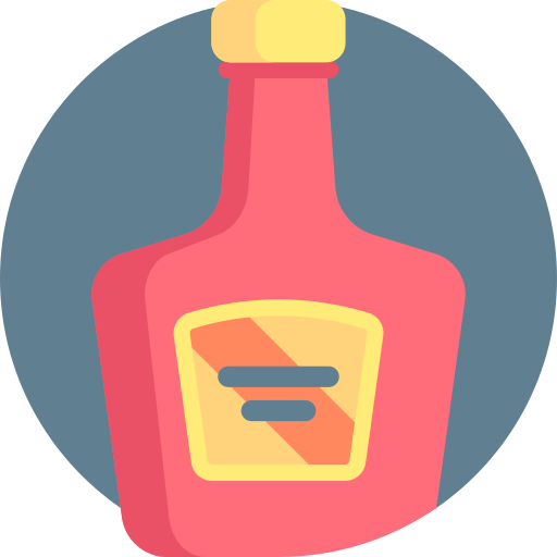 Liquor Detailed Flat Circular Flat icon