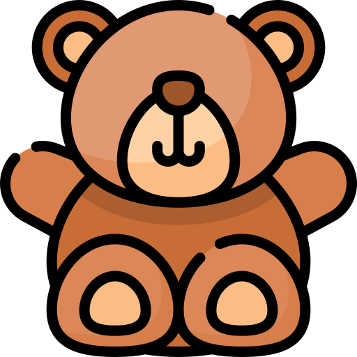 oso de peluche Special Lineal color icono