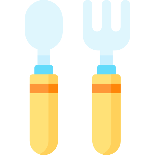 Baby cutlery Special Flat icon