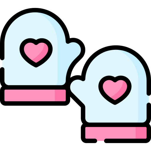 guantes de bebe Special Lineal color icono