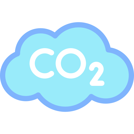 Co2 Detailed color Lineal color icon