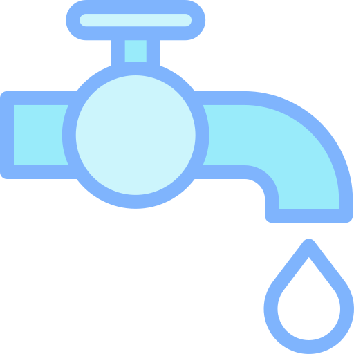 Save water Detailed color Lineal color icon