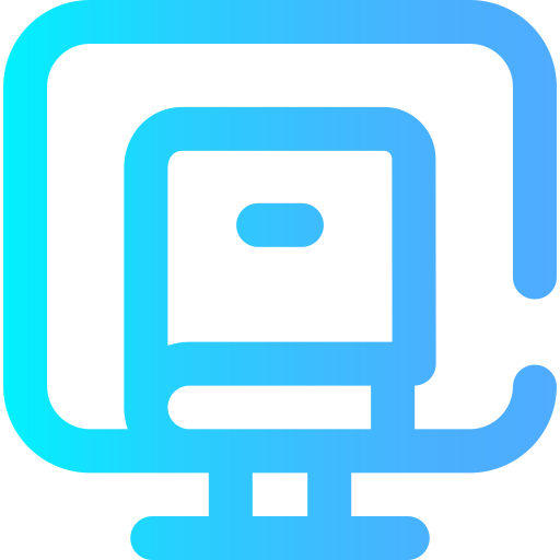 Ebook Super Basic Omission Gradient icon