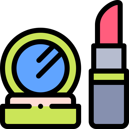 化粧 Detailed Rounded Lineal color icon