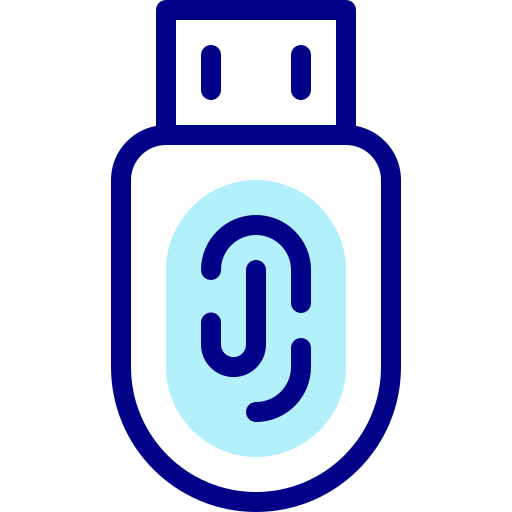 usb Detailed Mixed Lineal color icon