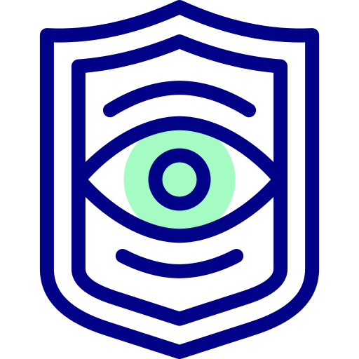seguridad Detailed Mixed Lineal color icono