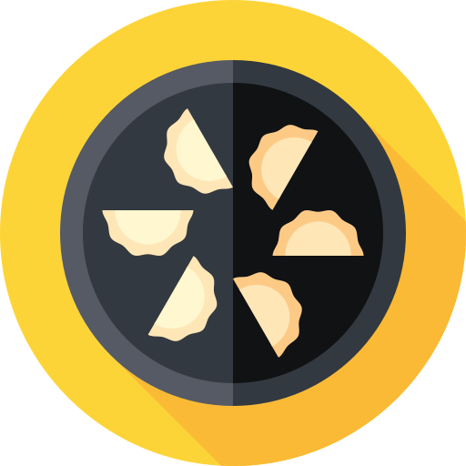 jiaozi Flat Circular Flat ikona