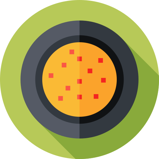 Sauce Flat Circular Flat icon