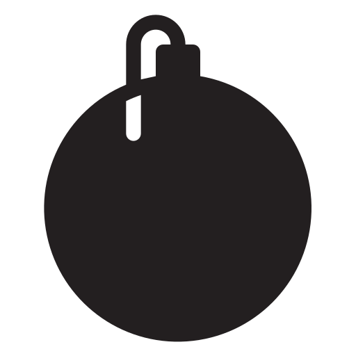 bomba Generic Glyph icona