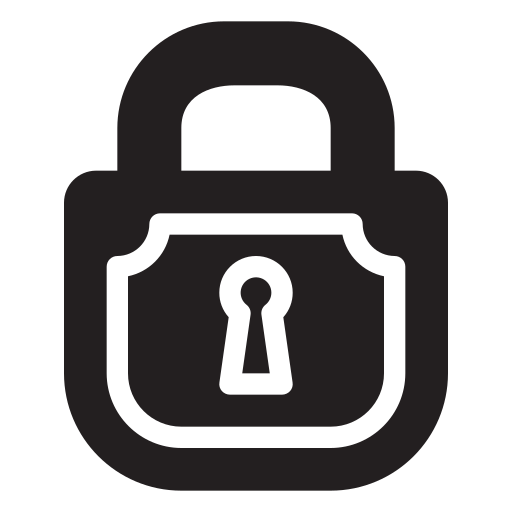 Padlock Generic Glyph icon