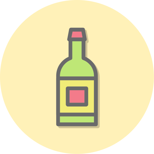 vino Generic Outline Color icona