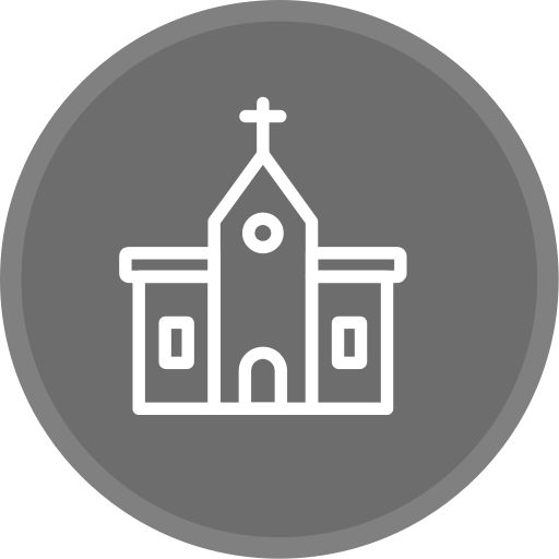 教会 Generic Grey icon