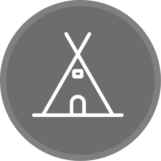 tent Generic Grey icoon