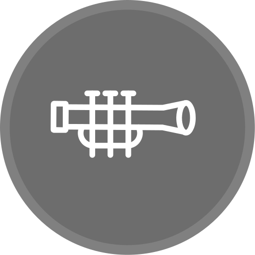 트럼펫 Generic Grey icon