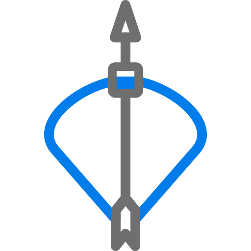 Crossbow Generic Outline Color icon