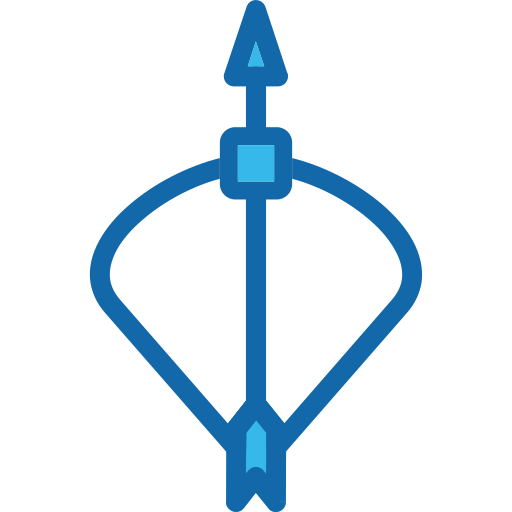 kruisboog Generic Blue icoon