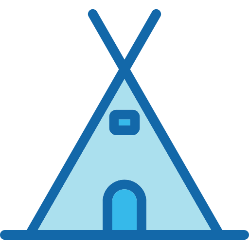 tent Generic Blue icoon