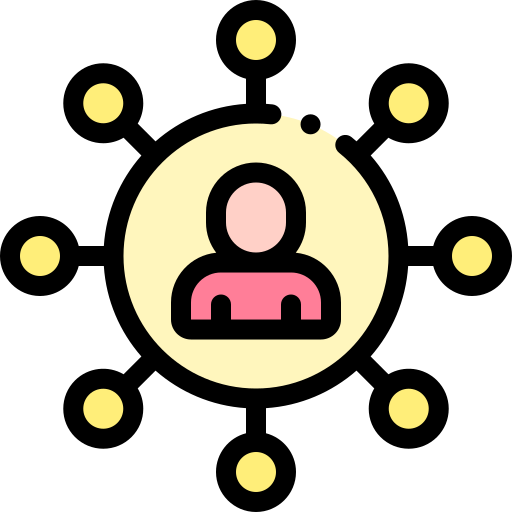 リーダー Detailed Rounded Lineal color icon