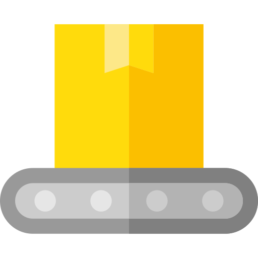 컨베이어 Basic Straight Flat icon