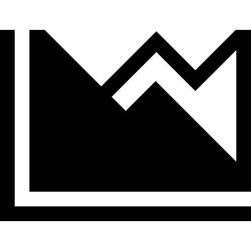 gráfico de barras Basic Straight Filled icono