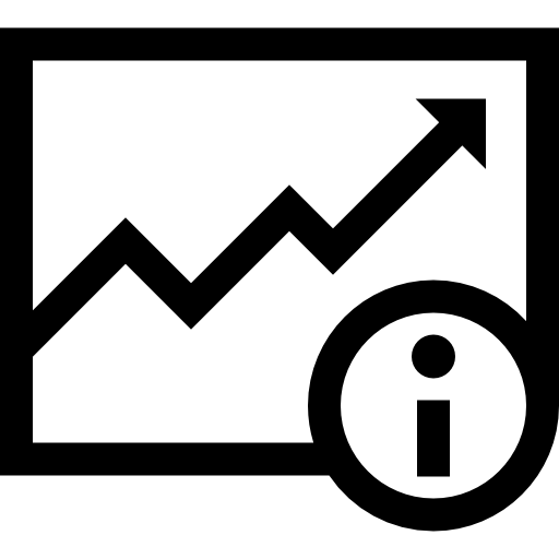 datos Basic Straight Lineal icono