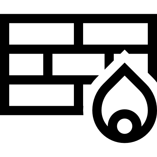 cortafuegos Basic Straight Lineal icono