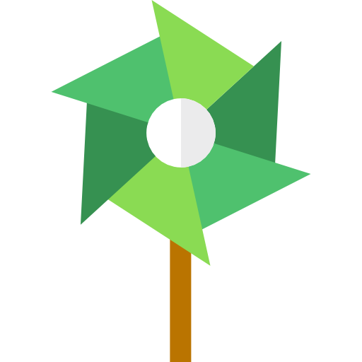 Windmill Basic Straight Flat icon