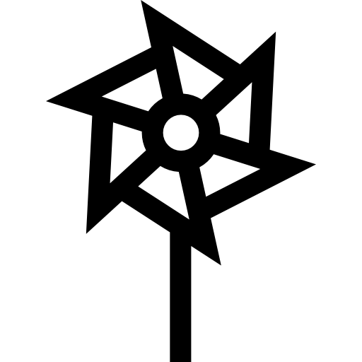 風車 Basic Straight Lineal icon