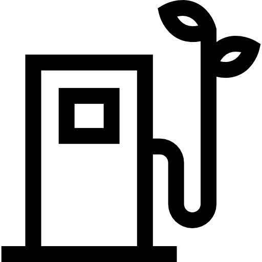 combustible ecológico Basic Straight Lineal icono