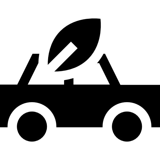 에코 카 Basic Straight Filled icon