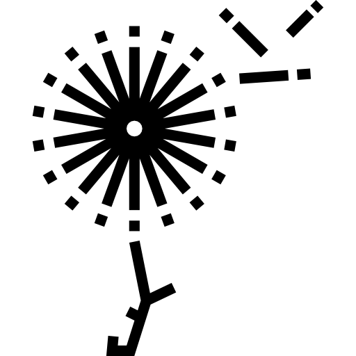 タンポポ Detailed Straight Lineal icon