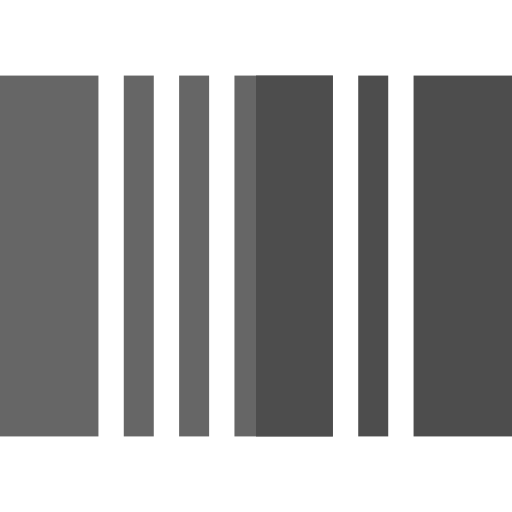 Штрих-код Basic Straight Flat иконка